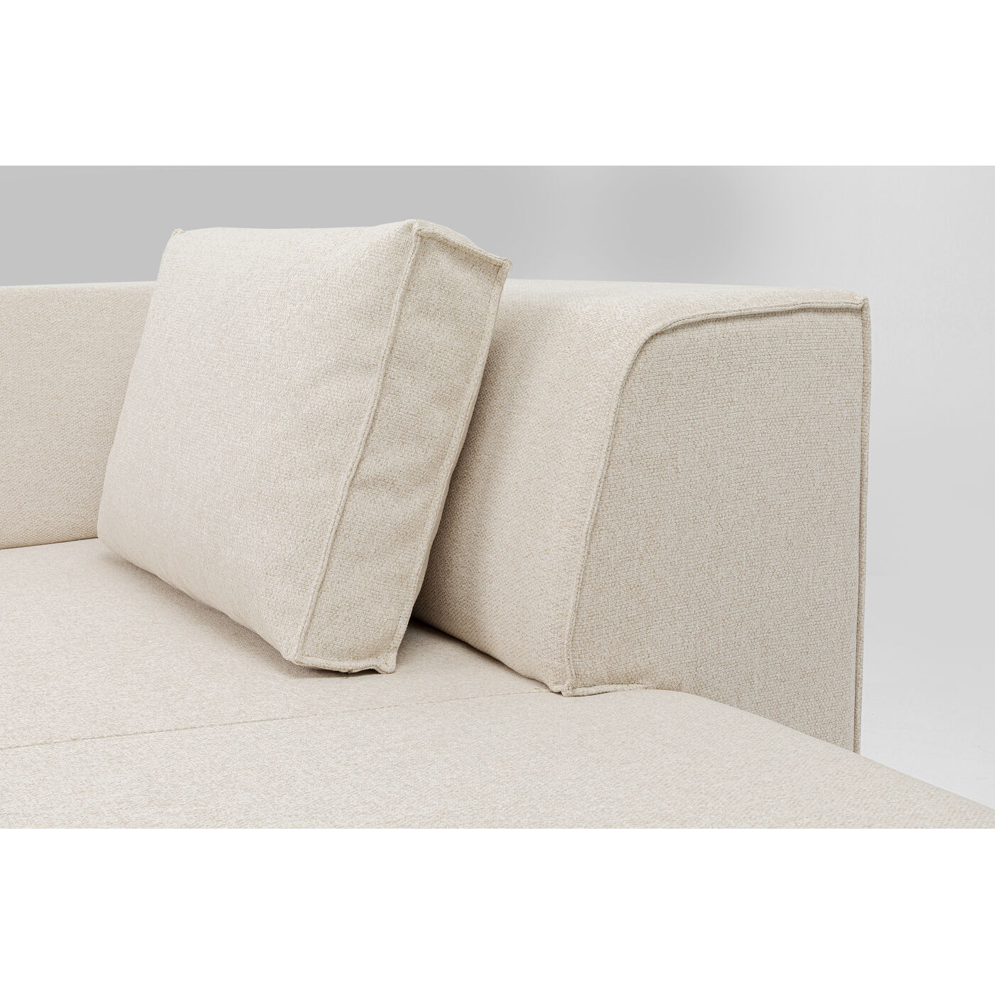 Оттоманка правосторонняя Infinity Ottomane Elements Cream Right KARE 86253