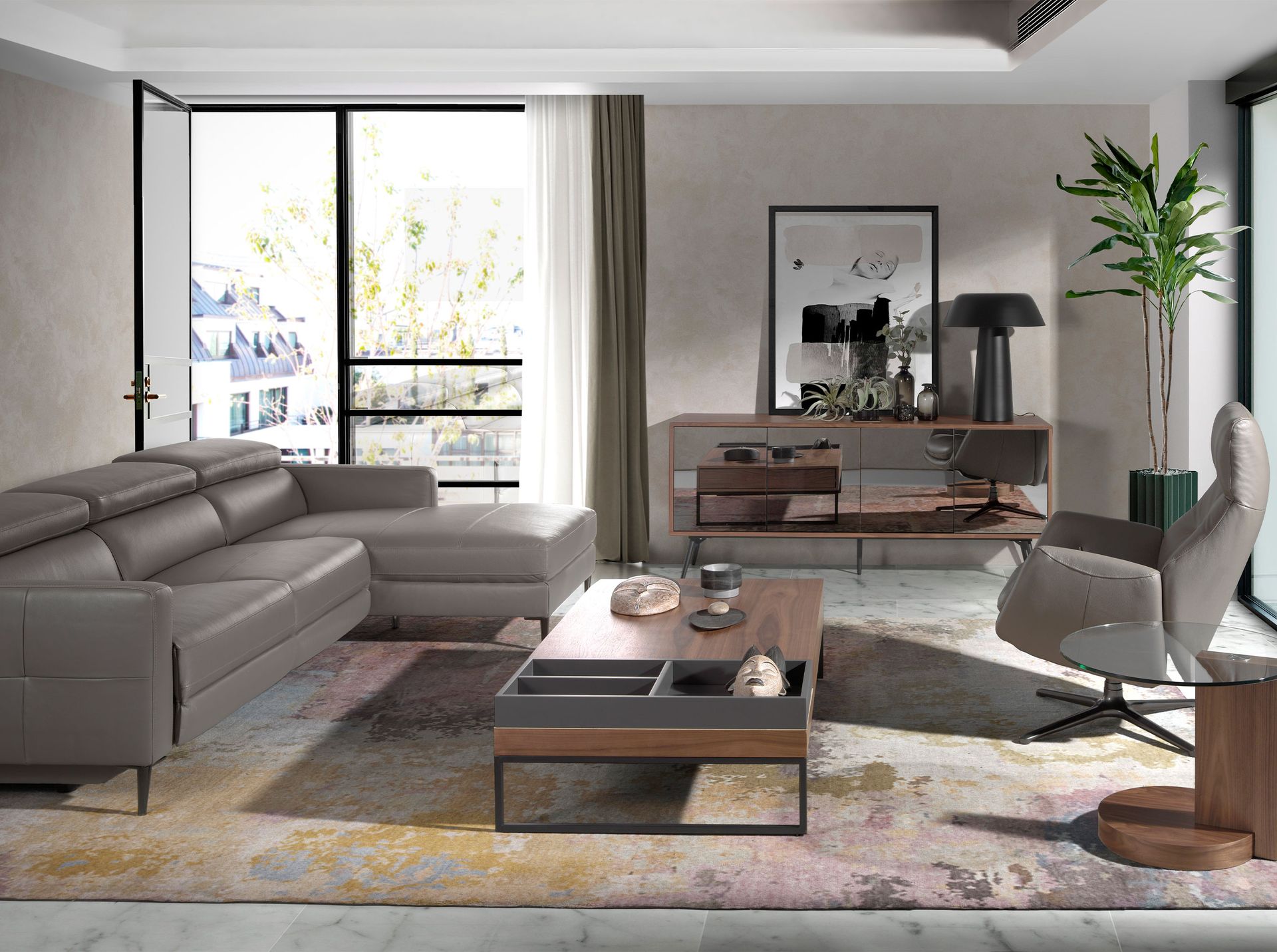 Сервант 1403M-NOGAL /3061 Angel Cerda