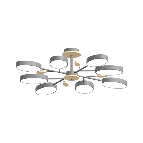 Люстра на штанге LED4U L3221-850 GR