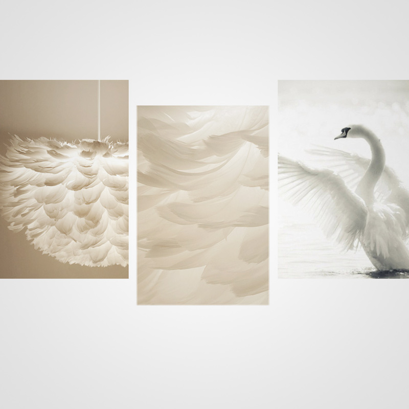 Люстра Feathers D80 White By Imperiumloft