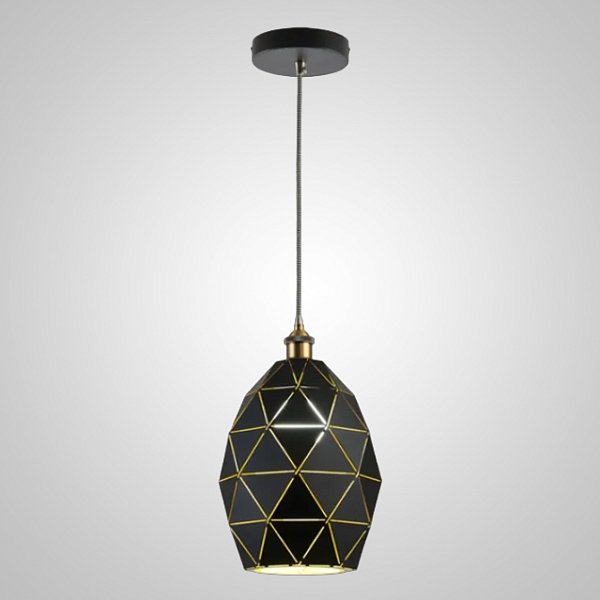 Подвесной светильник PINEAPPLE Black White by ImperiumLoft