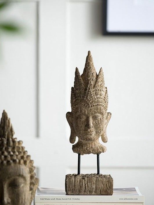 Фигурка Голова Будды Glasar 73631