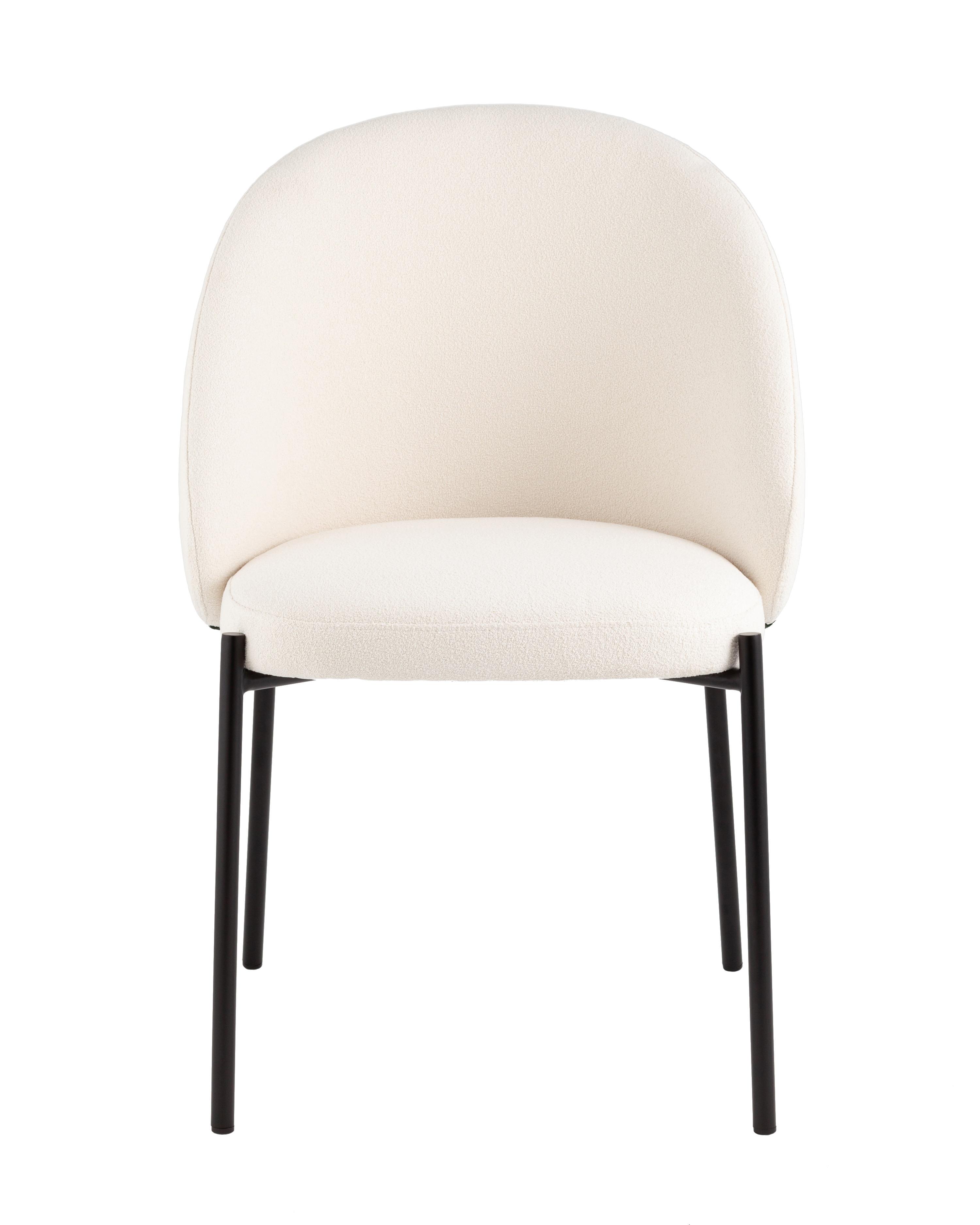 Стул обеденный Adelinde бежевый с зеленой экокожей Stool Group