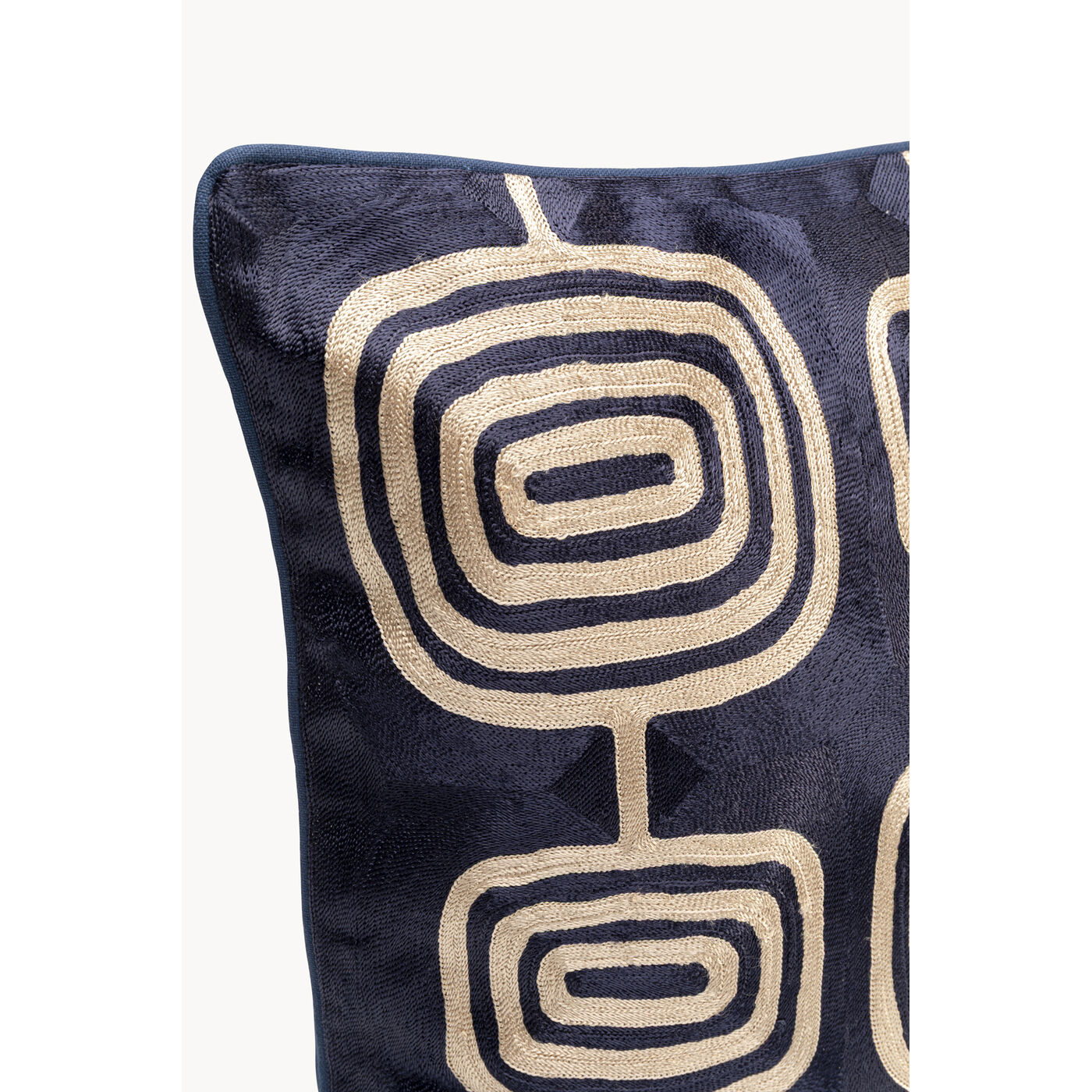 Подушка Catena Gold 50x50cm KARE 58426