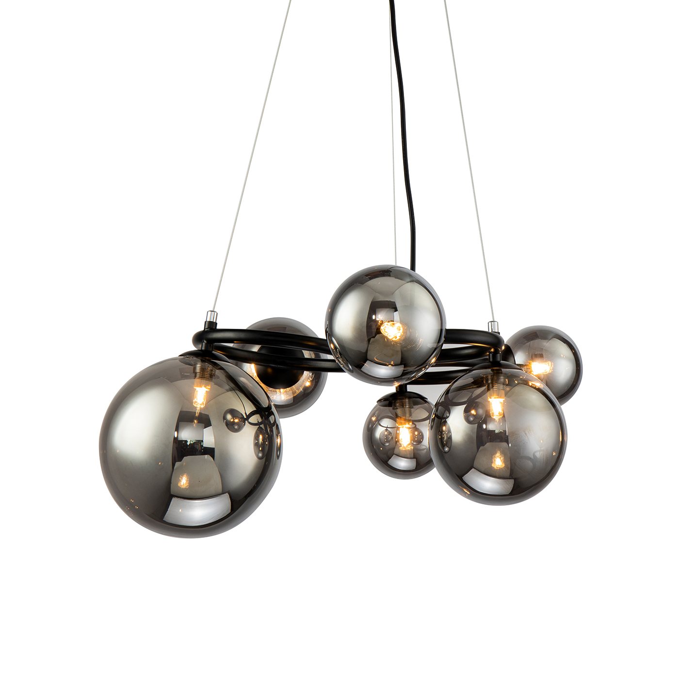 Люстра  Delight Collection Wendt 6 grey/clear