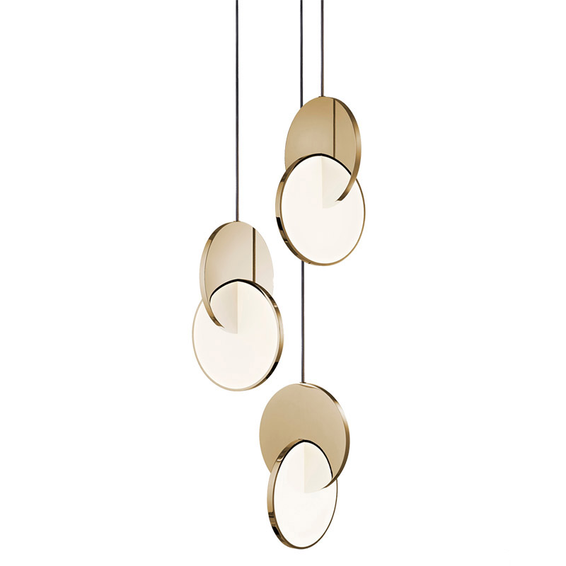 Подвесной светильник ECLIPSE PENDANT LIGHT by broom Gold by ImperiumLoft