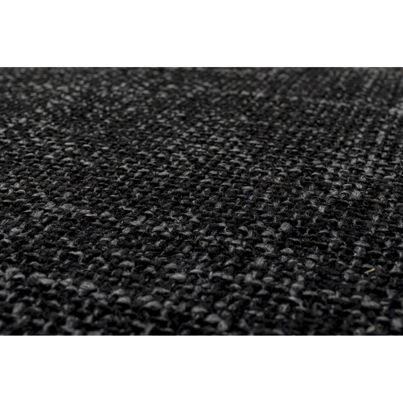 Пуф Peppo Bloom Melange Black Ø72cm KARE 88045