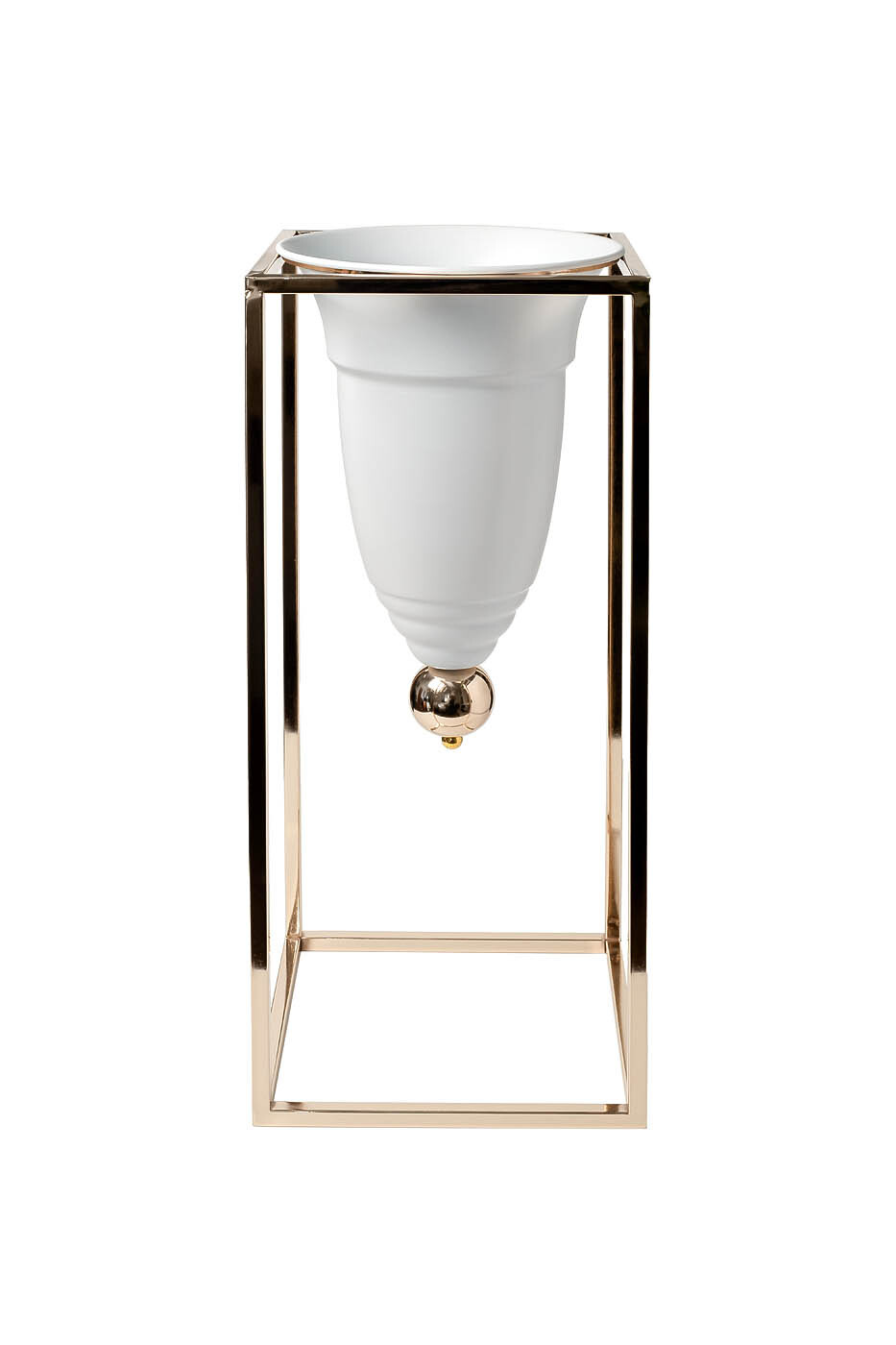 Кашпо на подставке (золото) Garda Decor 2K389267-G