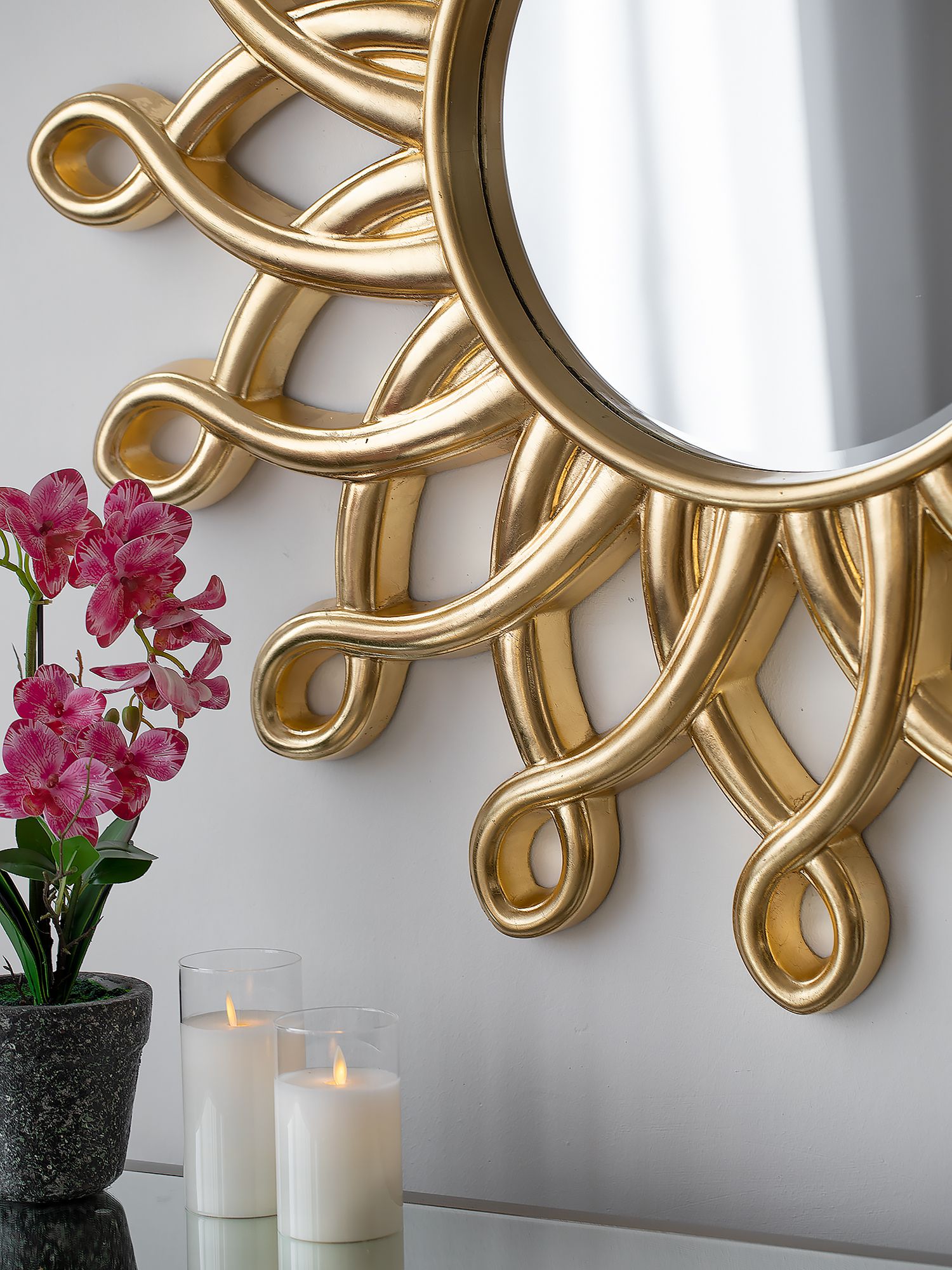 Зеркало настенное Солнце Glasar 45-080