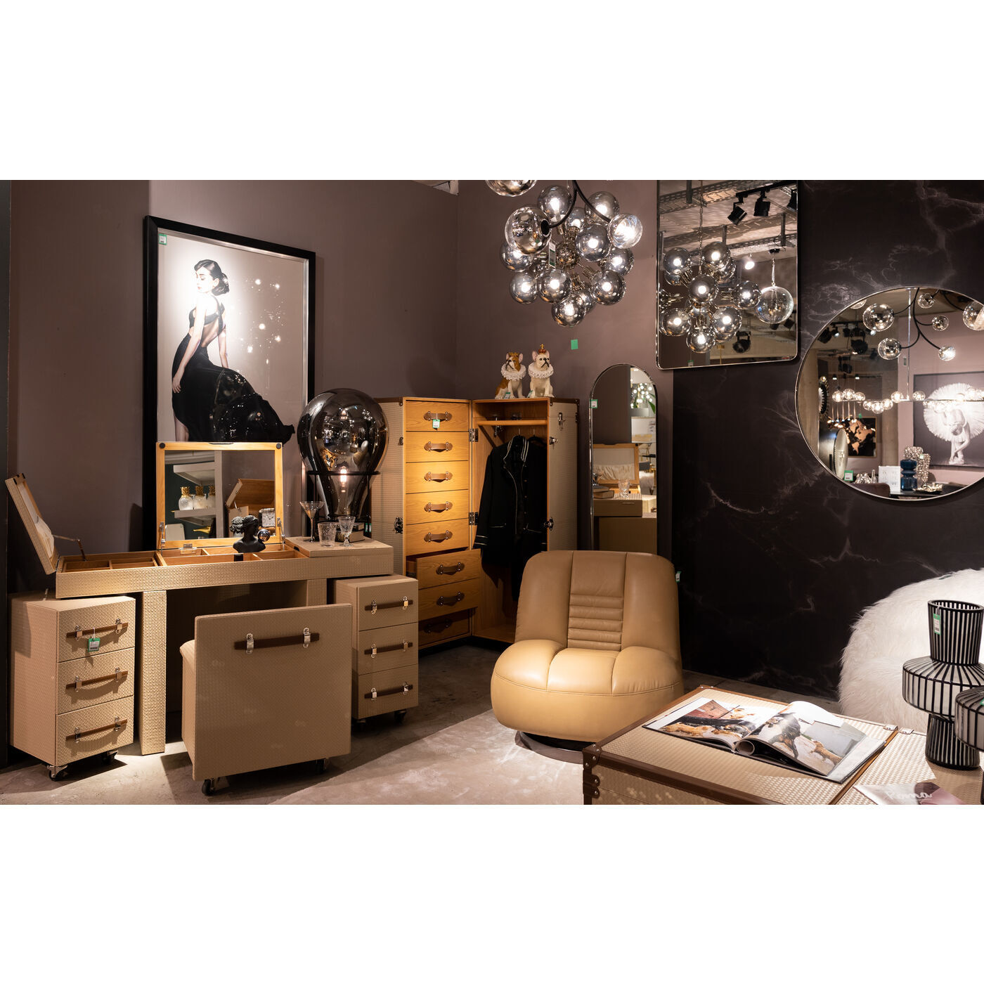 Шкаф-чемодан KARE Venice 87202