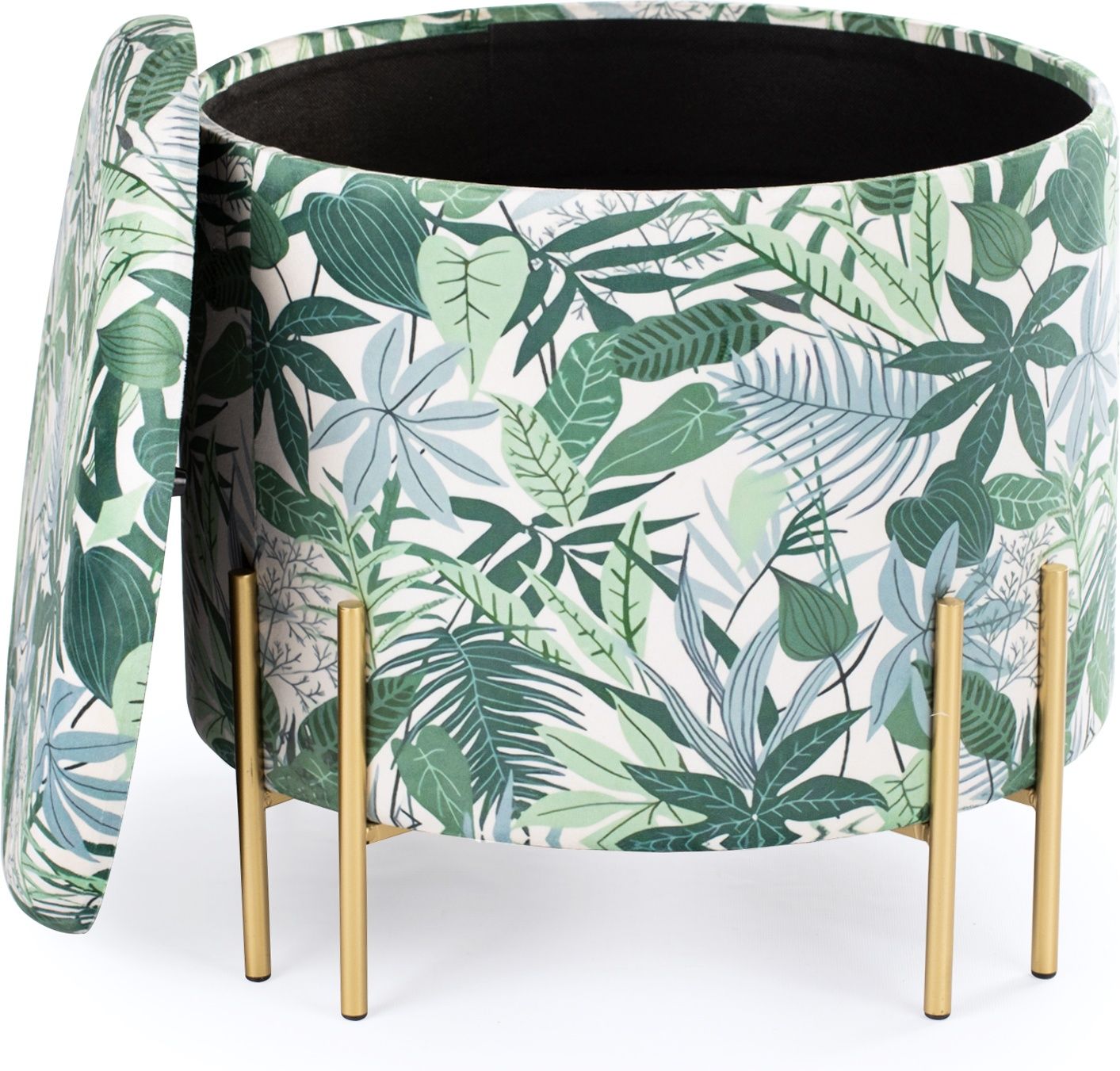 Пуф с крышкой Glasar 49-238M