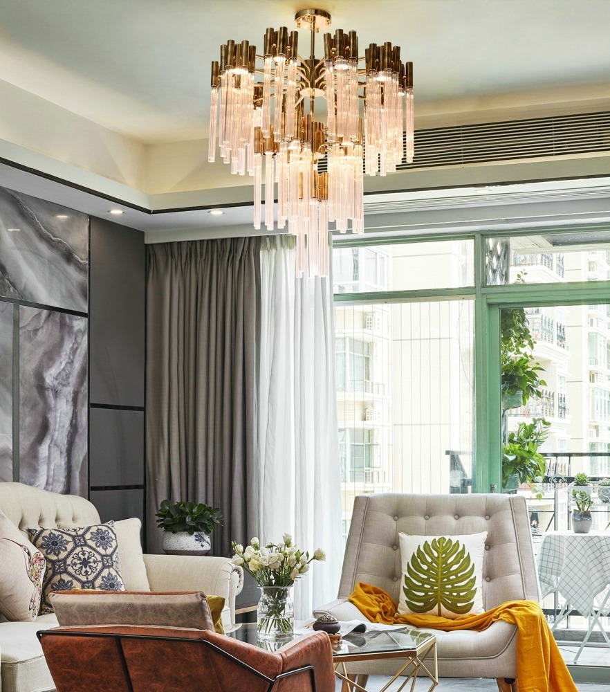 Потолочный светильник  Delight Collection Burj 9 gold