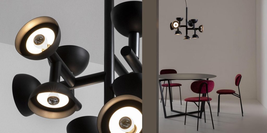 Подвесной светильник Karman Sibilla Black SE250 2N INT