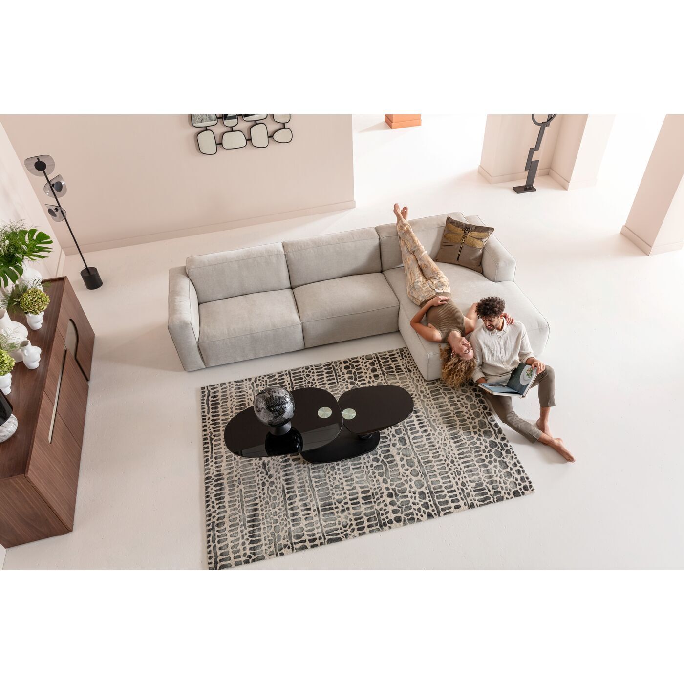 Элемент оттоманка к дивану KARE Henry 86984