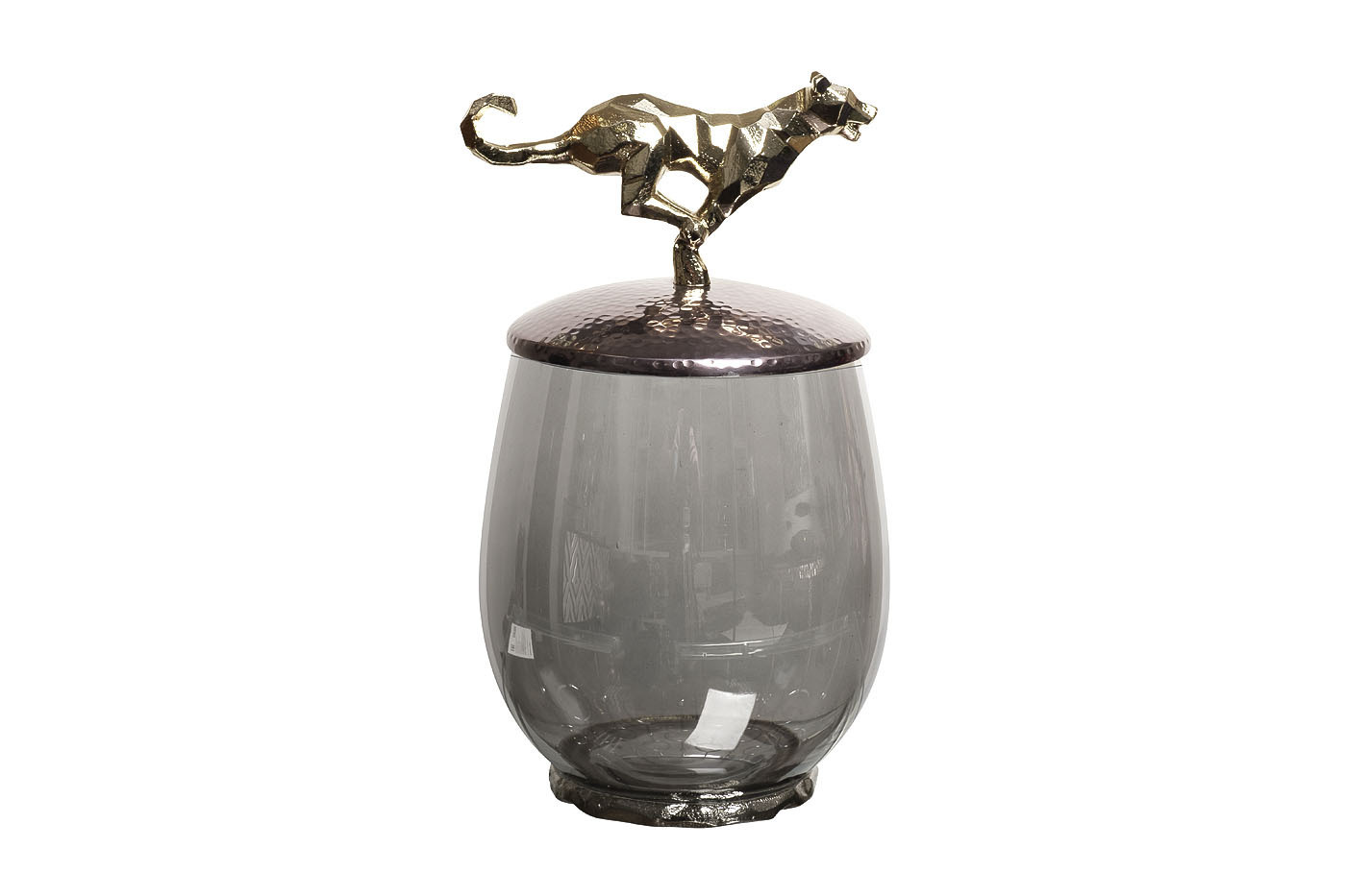 Ваза декоративная с крышкой "Ягуар" Garda Decor 69-120163