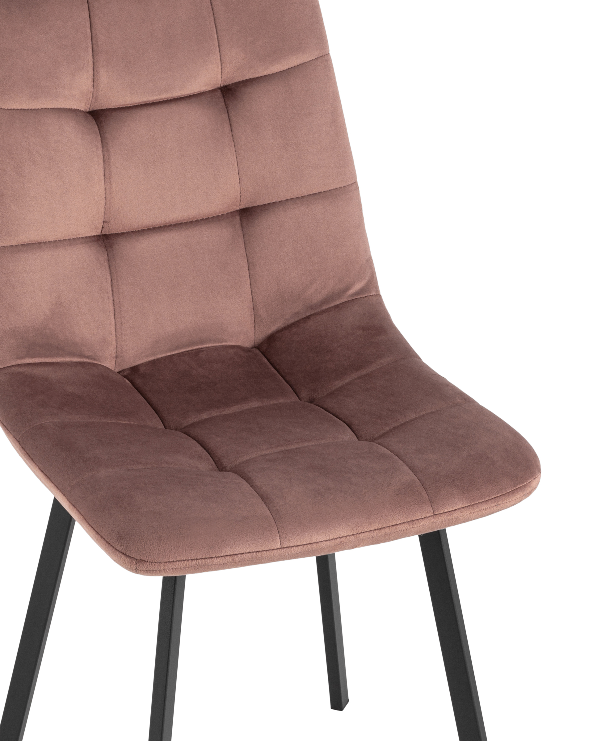 Стул Chilly велюр пыльно-розовый 2 шт. Stool Group