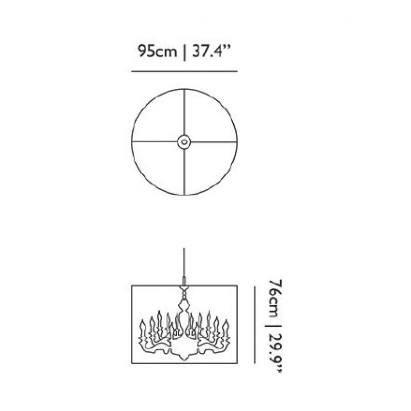 Подвесной светильник Moooi Light Shade Shade Shade 95
