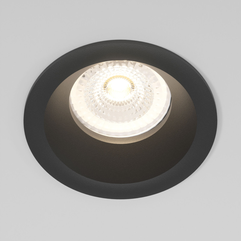 Влагозащищенный светильник Elektrostandard 25061/01 GU10 черный IP44