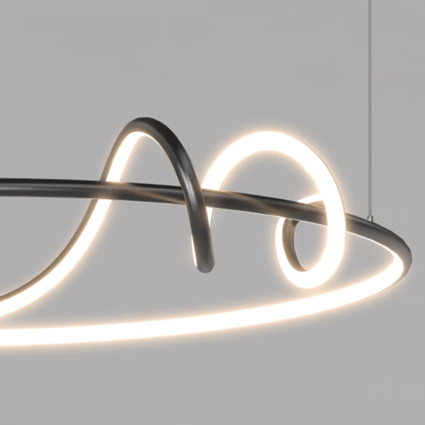 Кольцевая люстра RAFFEL COMBO D50+60+80 White by ImperiumLoft