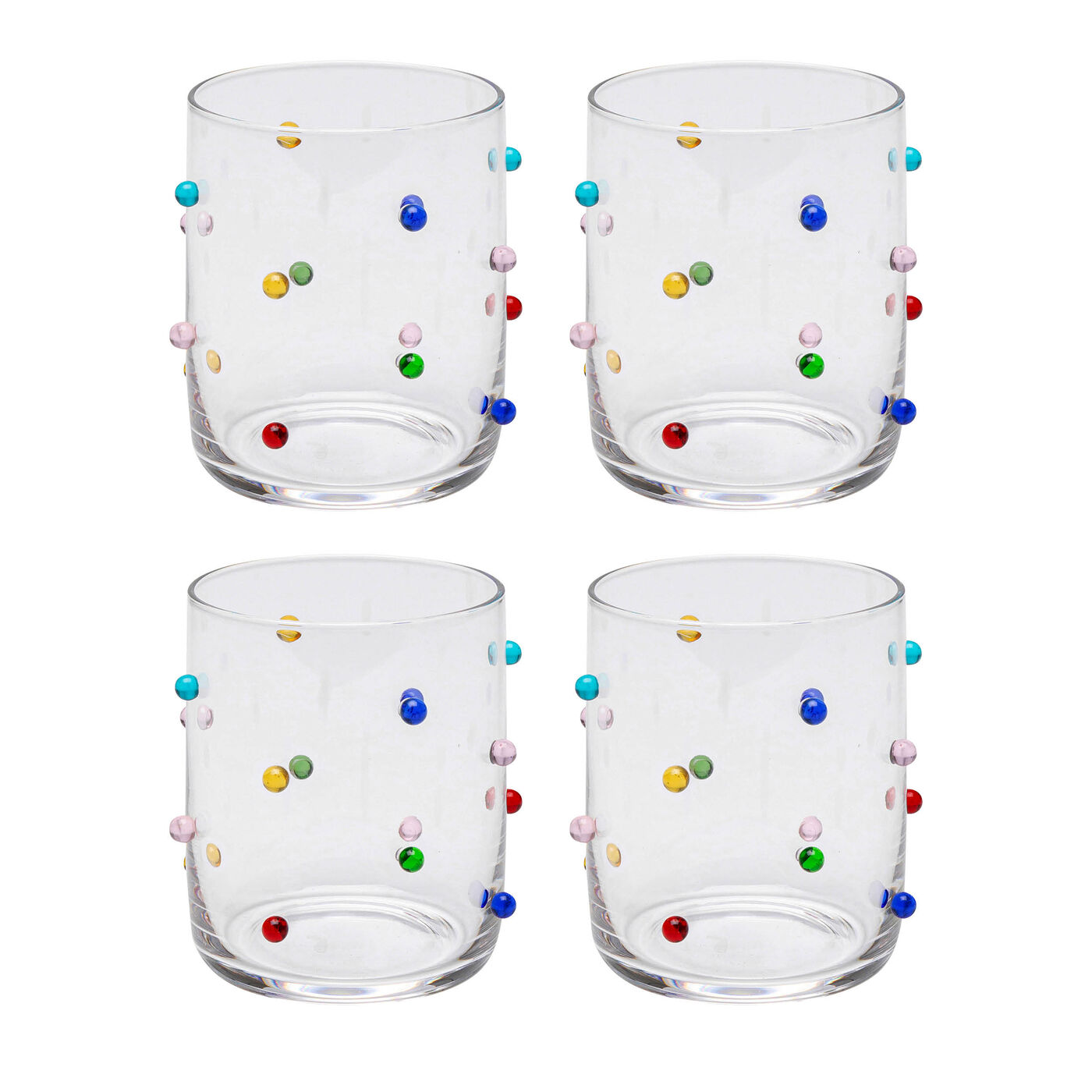 Стакан Party Dots 9cm (4/part) KARE 47195