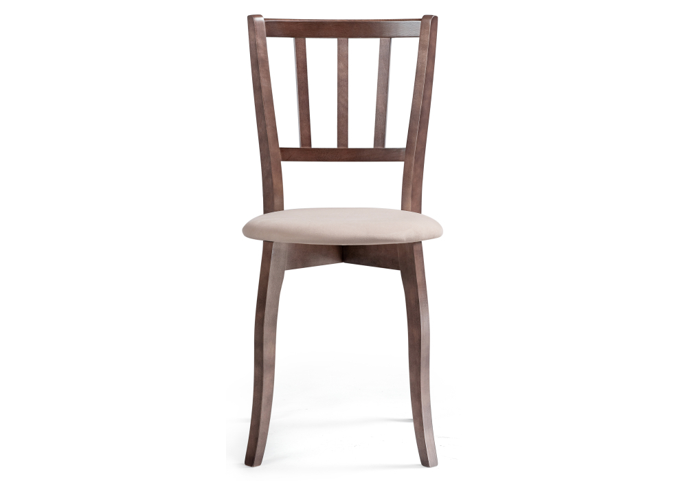 Стул деревянный Woodville Айра бежевый / орех 528931