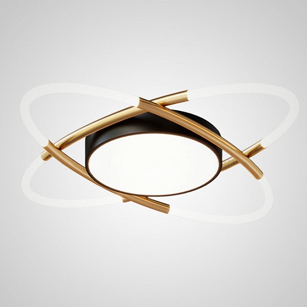 Потолочный светильник IRIA D60 Black Gold by ImperiumLoft