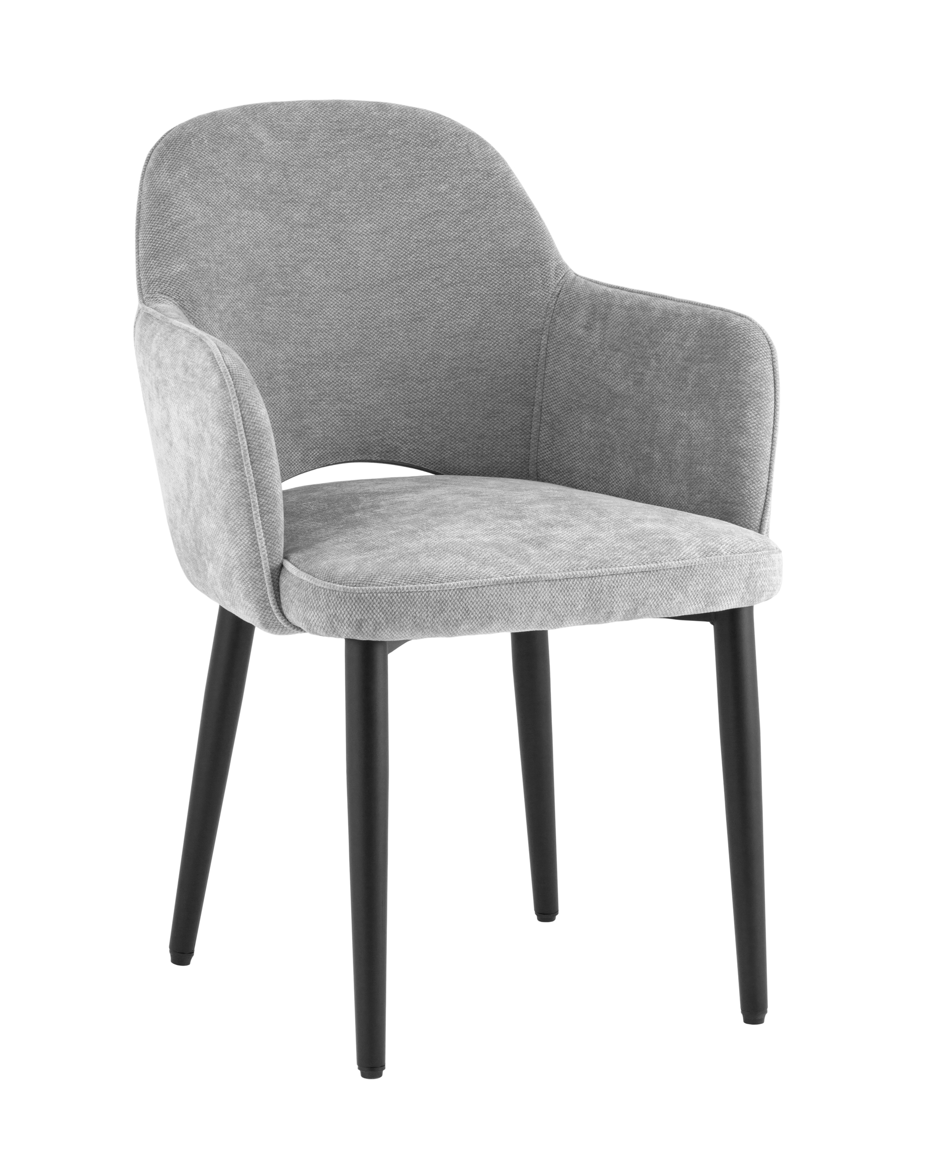 Стул Венера шенилл светло-серый Stool Group