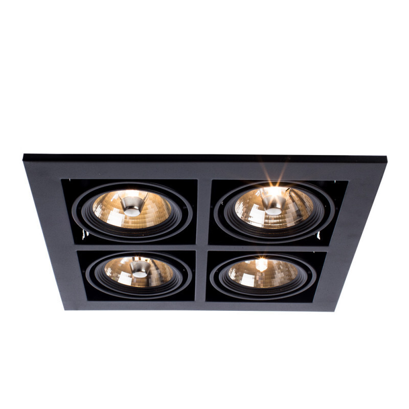 Встраиваемый светильник Arte Lamp A5930PL-4BK