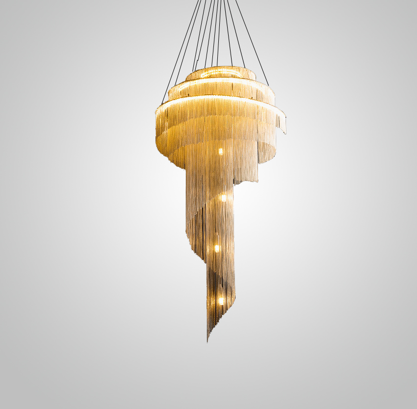 Подвесная люстра CONCORDIA GOLD D60 Gold by ImperiumLoft