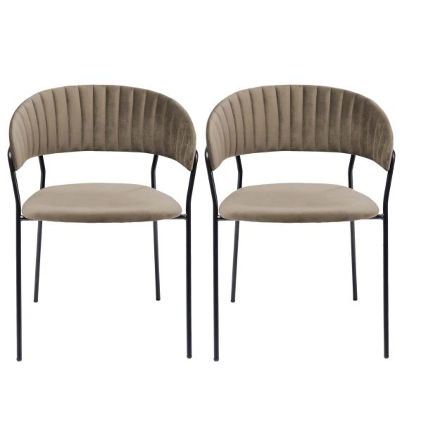 Стул мягкий с подлокотниками KARE Bellezza 86544