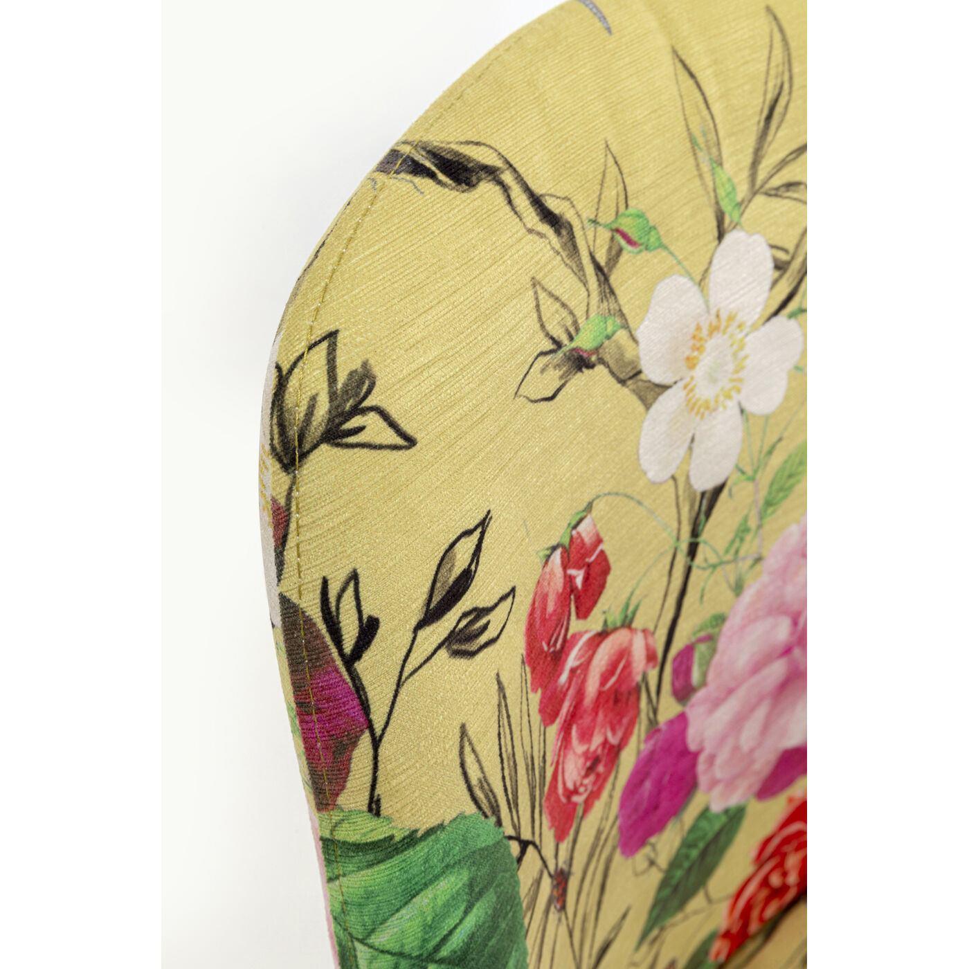 Стул East Side Flower Fever Yellow KARE 71131