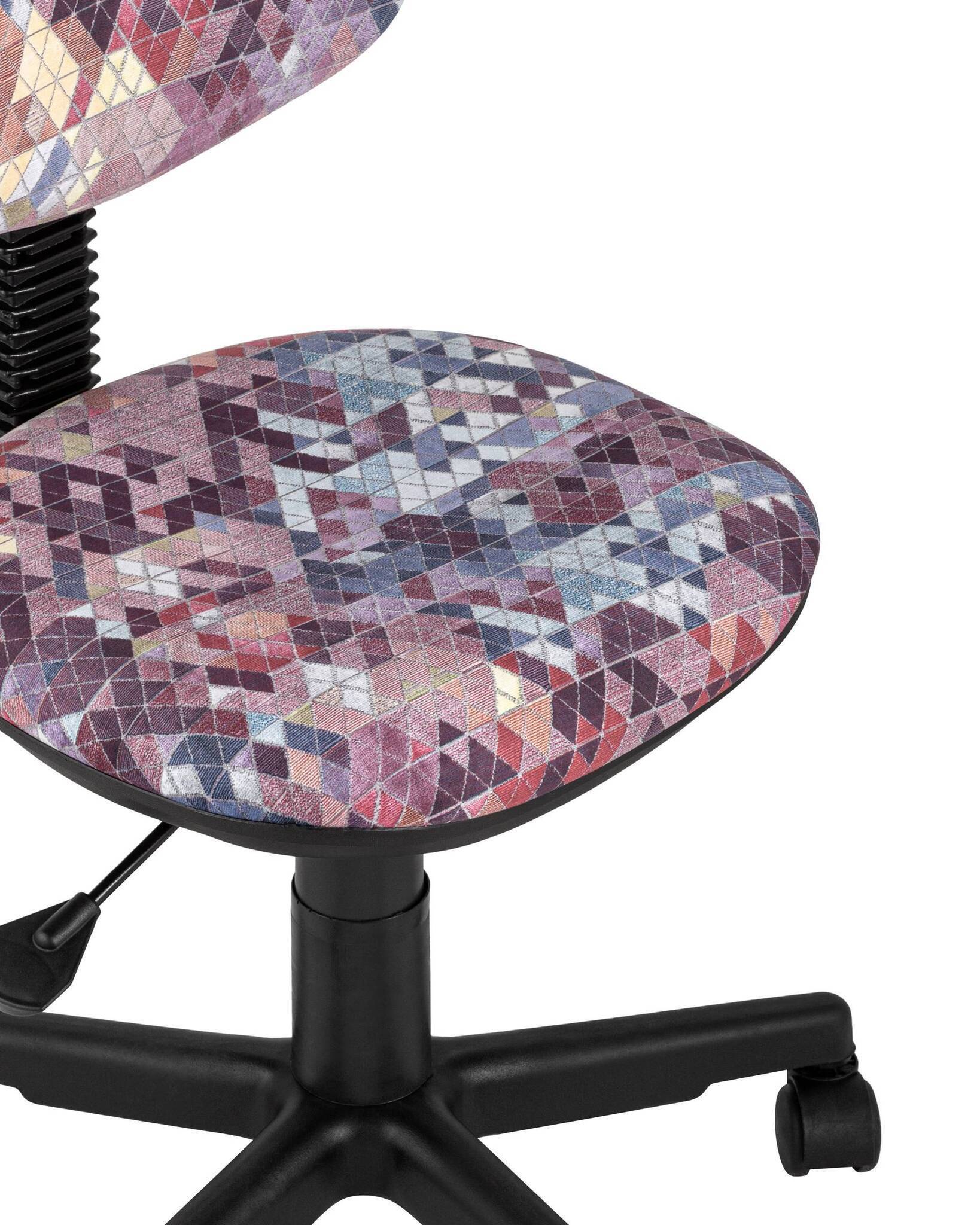 Кресло компьютерное детское УМКА абстракция красный Stool Group