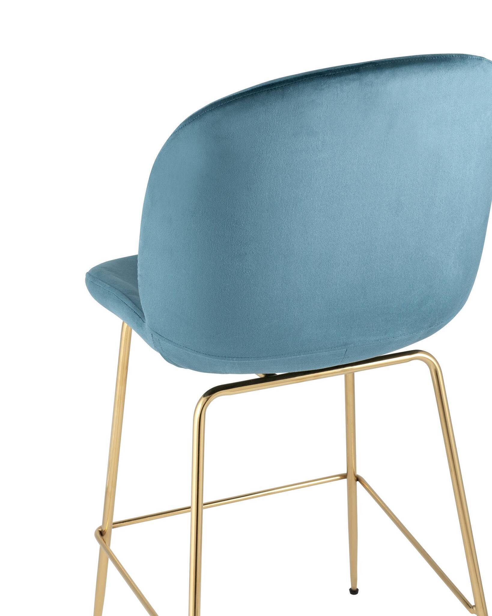 Стул полубарный Beetle со спинкой маренго Stool Group