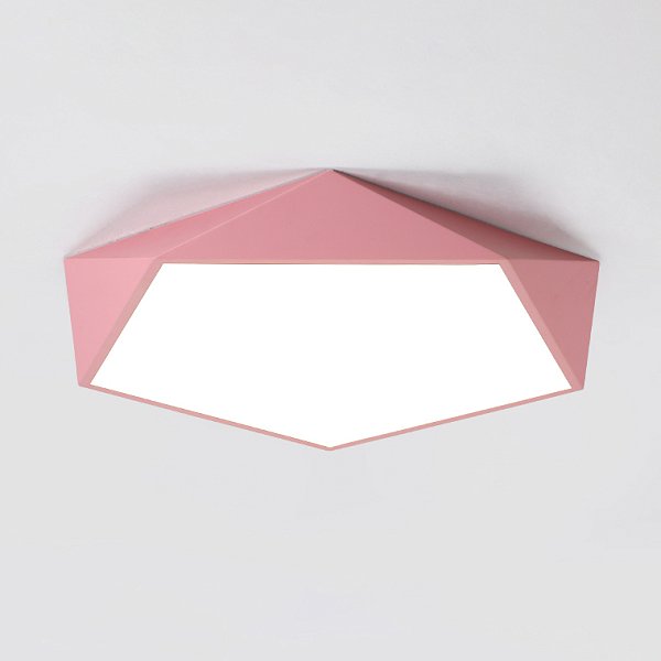 Потолочный светильник GEOMETRIC B D52 Pink by ImperiumLoft