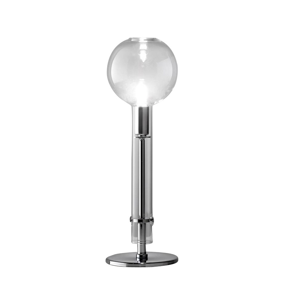 Настольная лампа Selene Illuminazione Ampolla clear/chrome 2809-023002