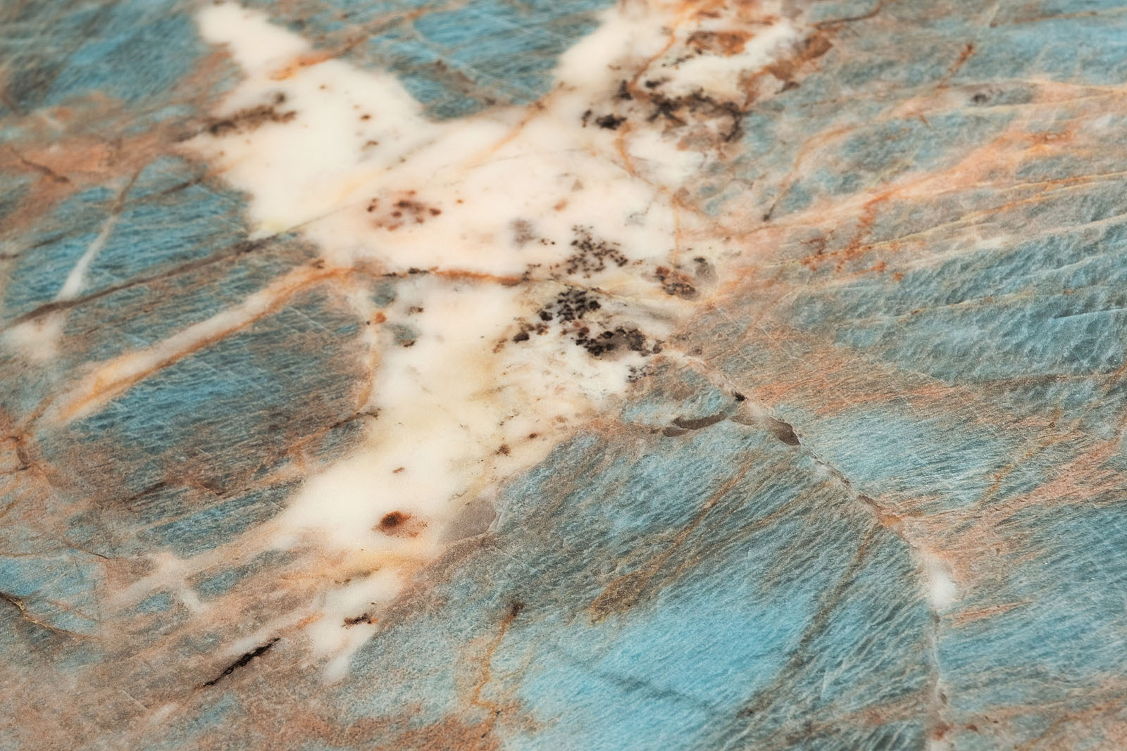 Стол обеденный Venice Blue голубой искусственный мрамор Garda Decor 33FS-21004STOL/OB