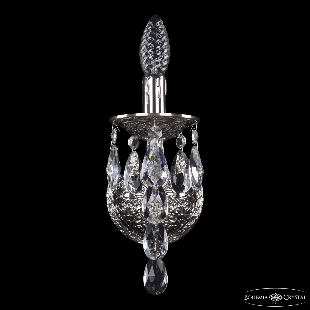 Бра хрустальные 16215B/1/141 Ni Bohemia Ivele Crystal
