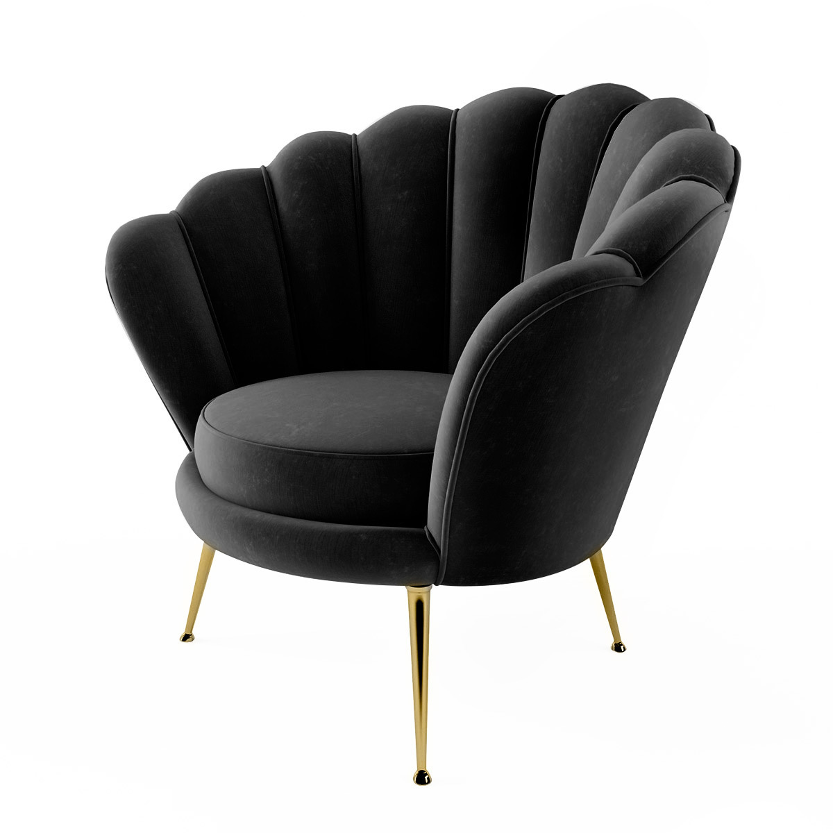 Кресло Delight Collection Tresor black