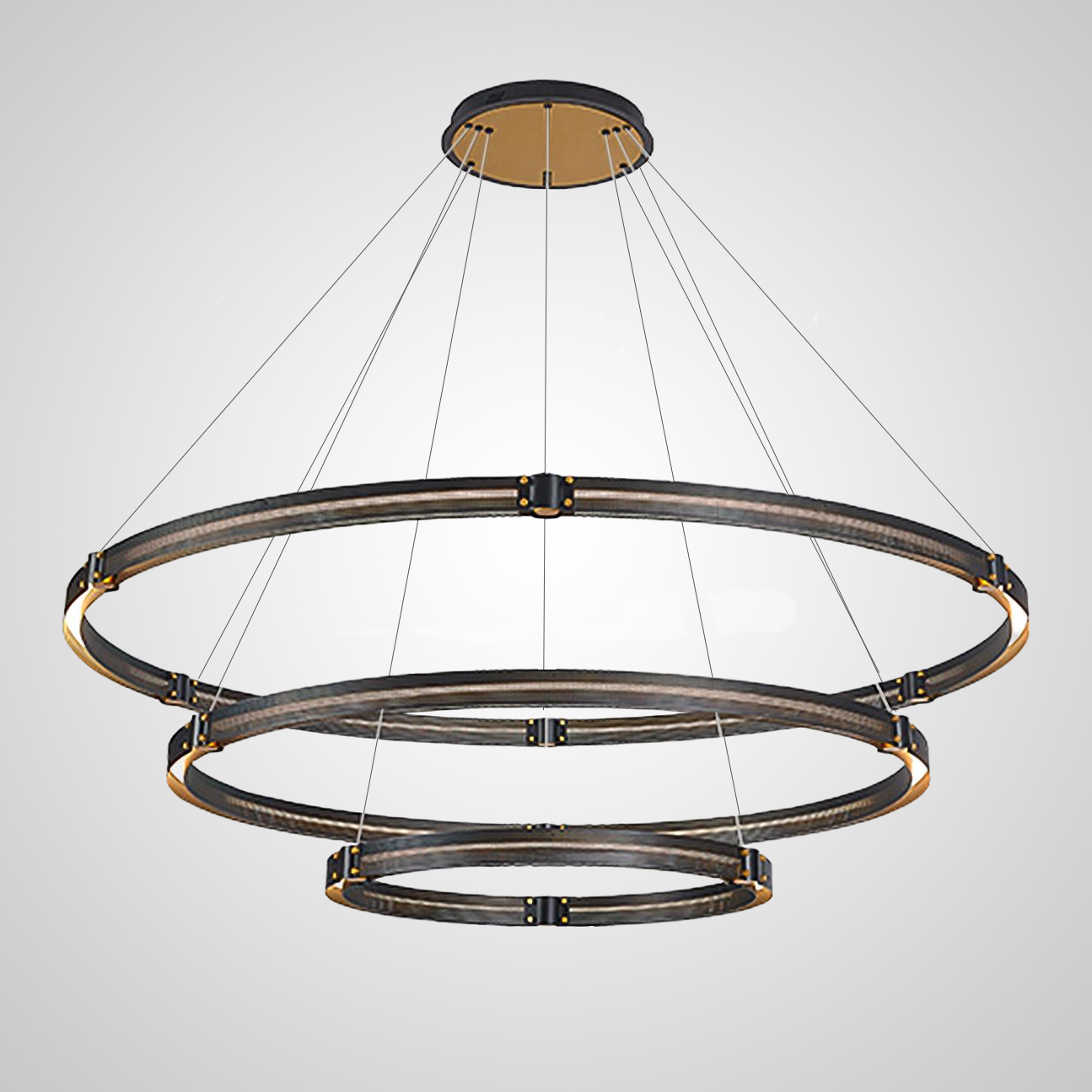 Подвесная люстра HALLVIG D157 D122 D72 by ImperiumLoft