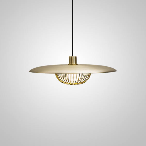 Подвесной светильник GOTWALD D45 Brass by ImperiumLoft