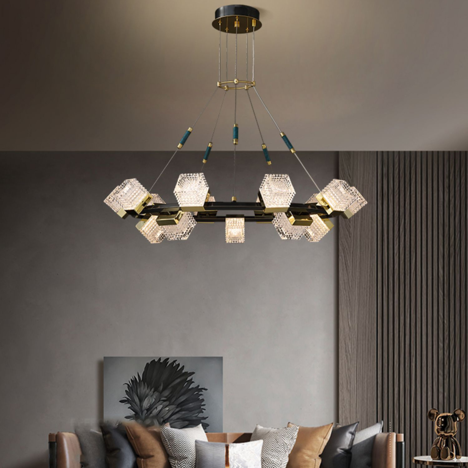 Подвесная люстра OGMUND D68 by ImperiumLoft