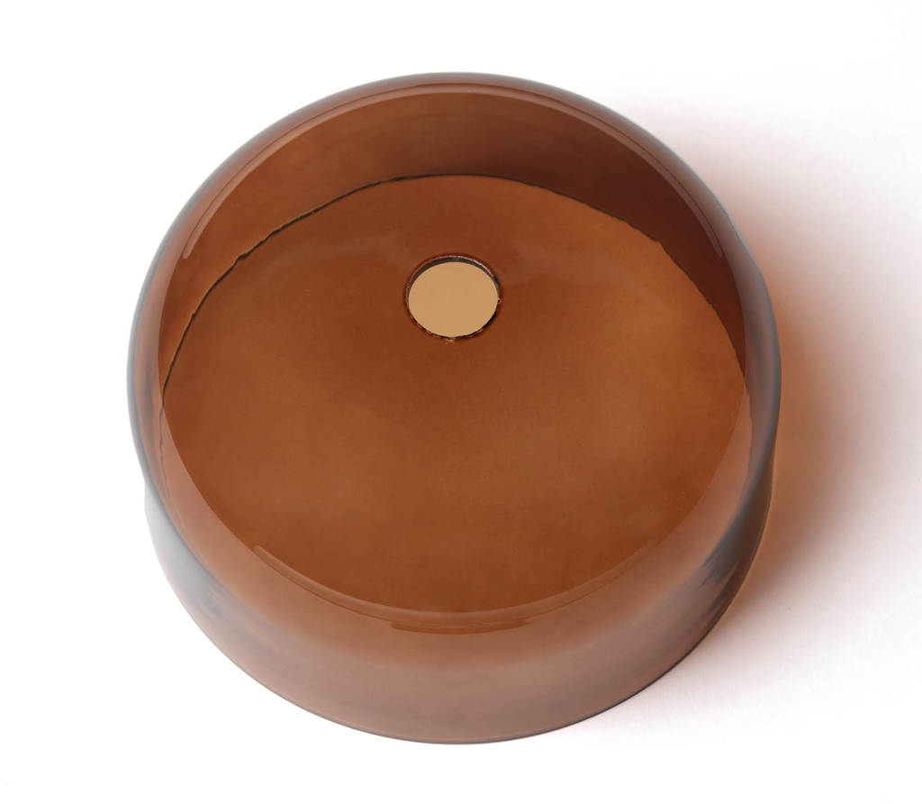 Подвесной светильник Ipon 4L золотой металл / стекло Smoked Amber Aromas del Campo