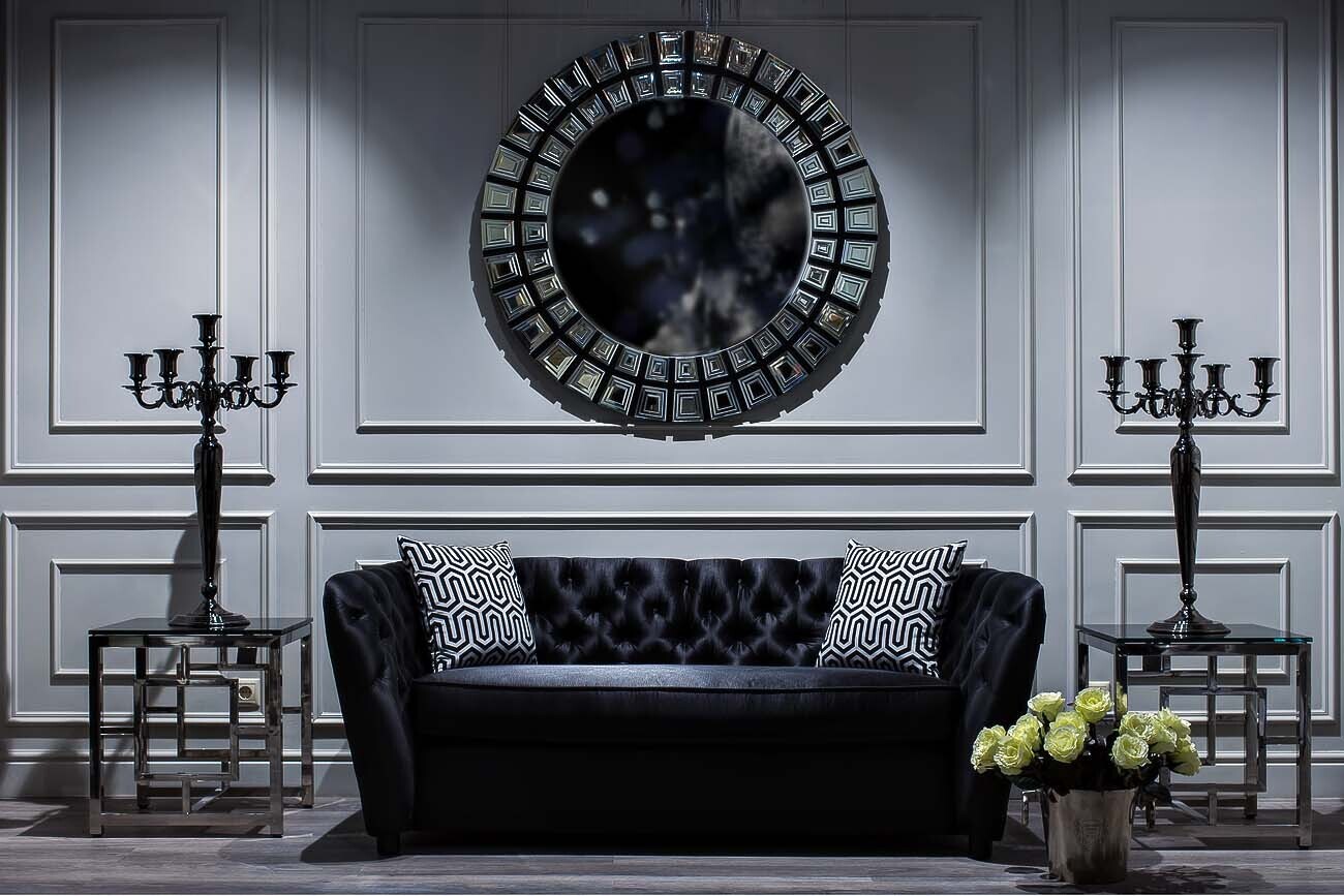 Зеркало декоративное круглое Garda Decor KFH302