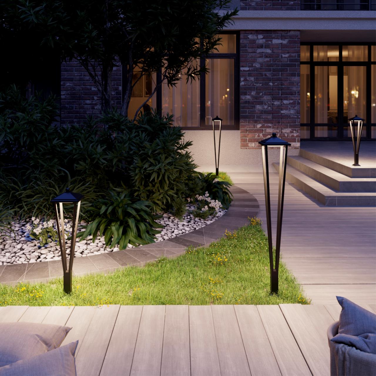 Уличный светильник Odeon Light 6655/12GA