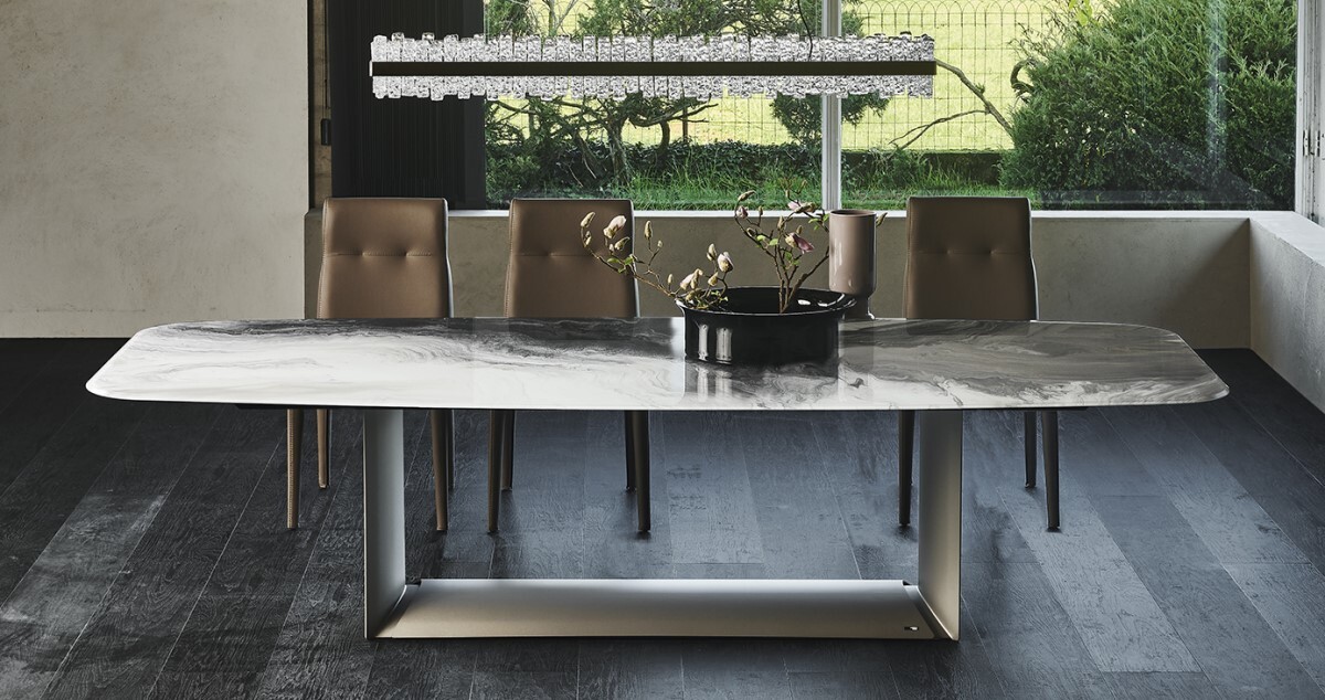 Обеденный стол Cattelan Italia Dragon Crystalart