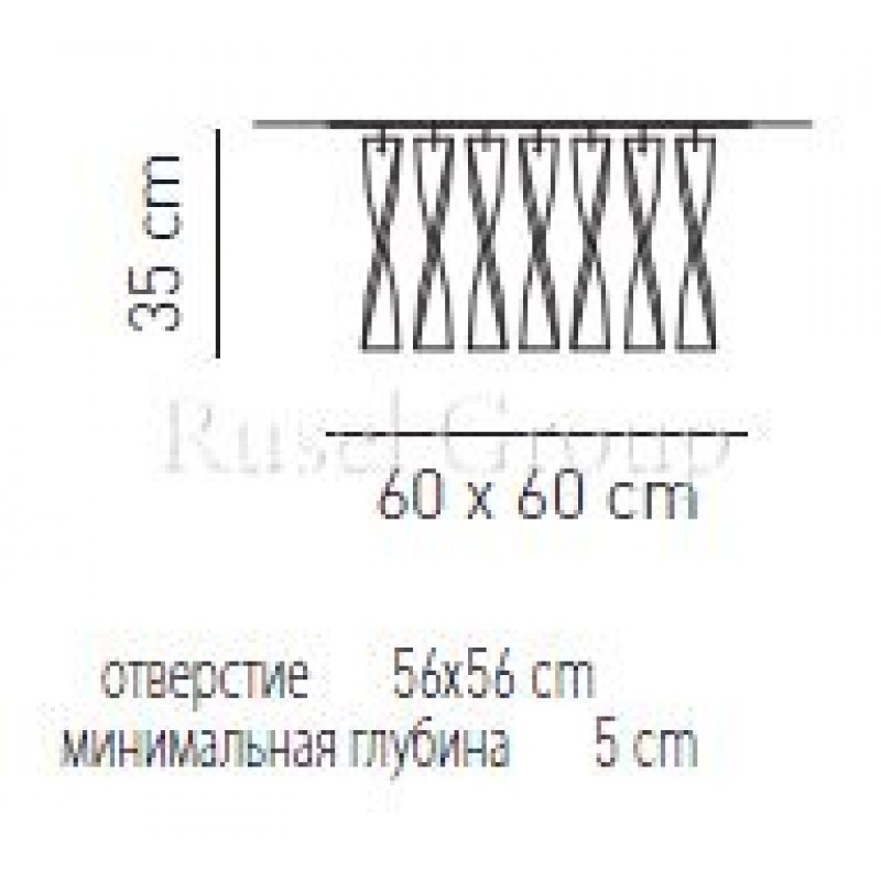 Встраиваемый светильник Axo Light AURA PL P 30 I
