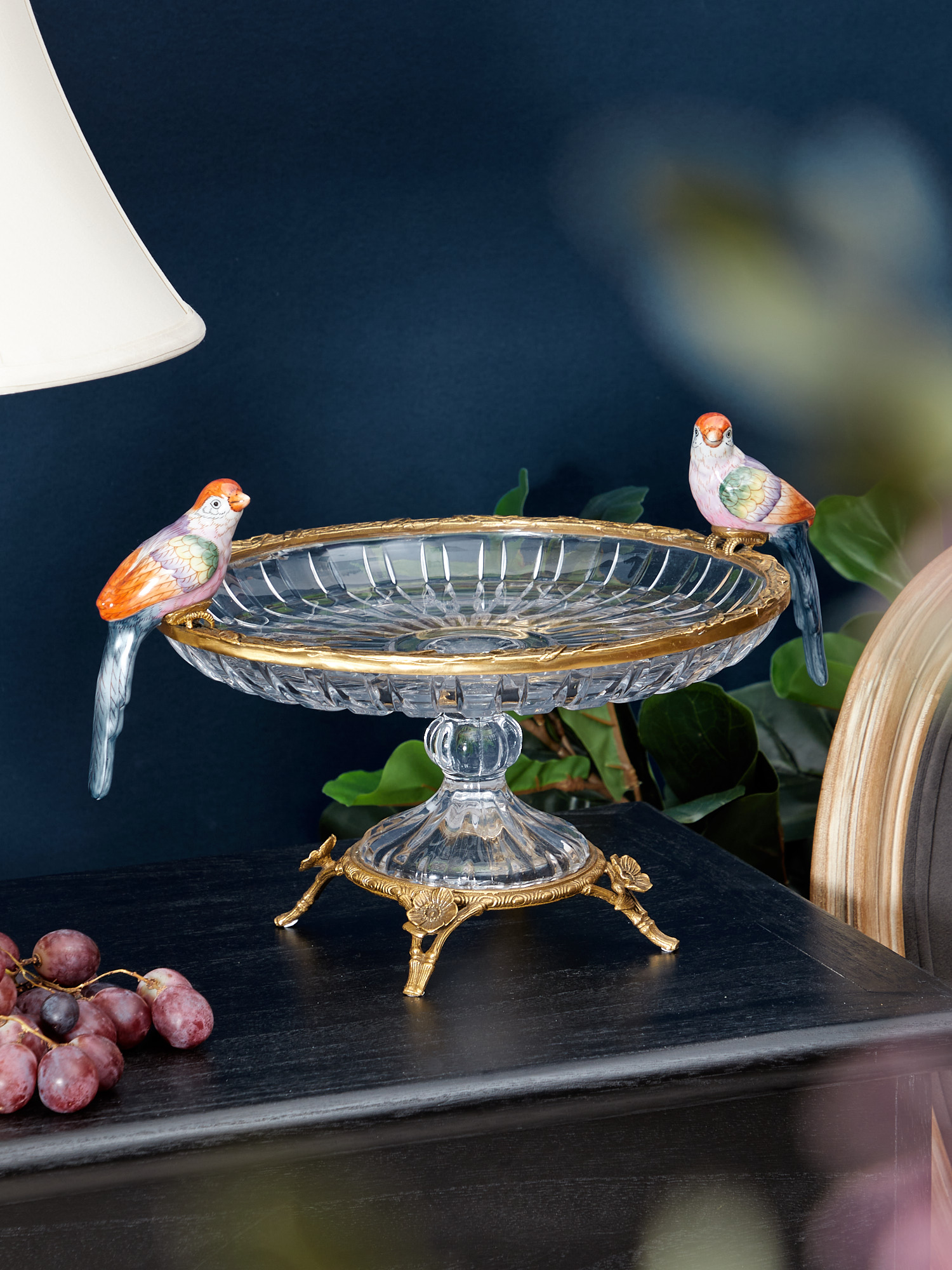 Чаша с птицами Glasar HGL480/GLASS