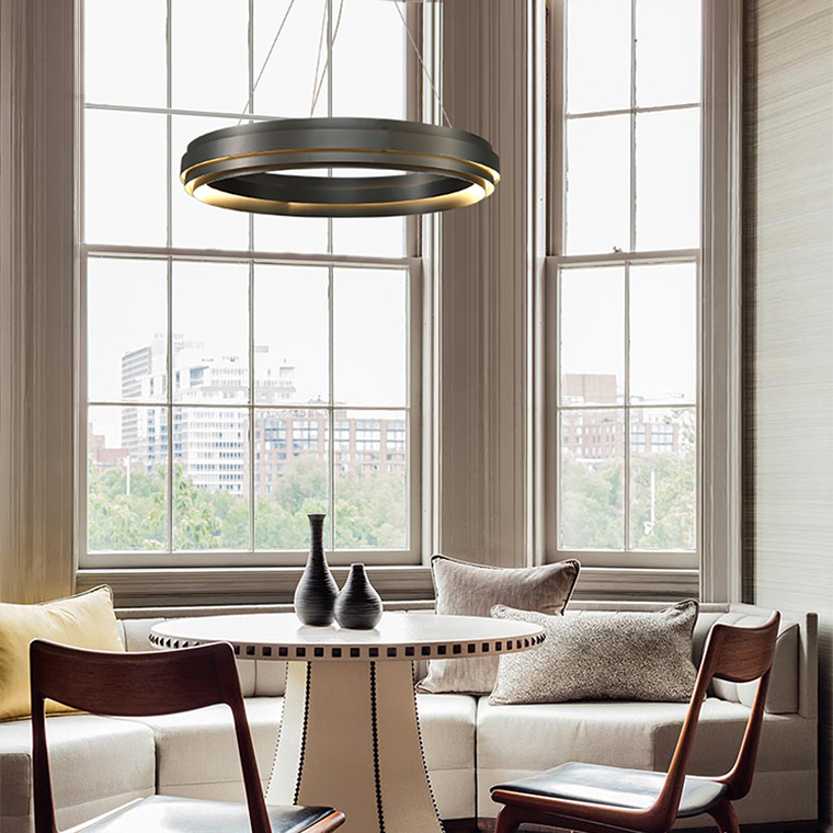 Подвесной кольцевой светильник VERITAS B by ImperiumLoft