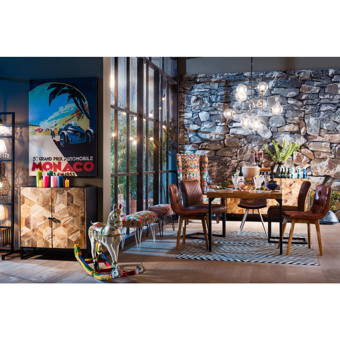 Люстра Pipeline 38893 KARE