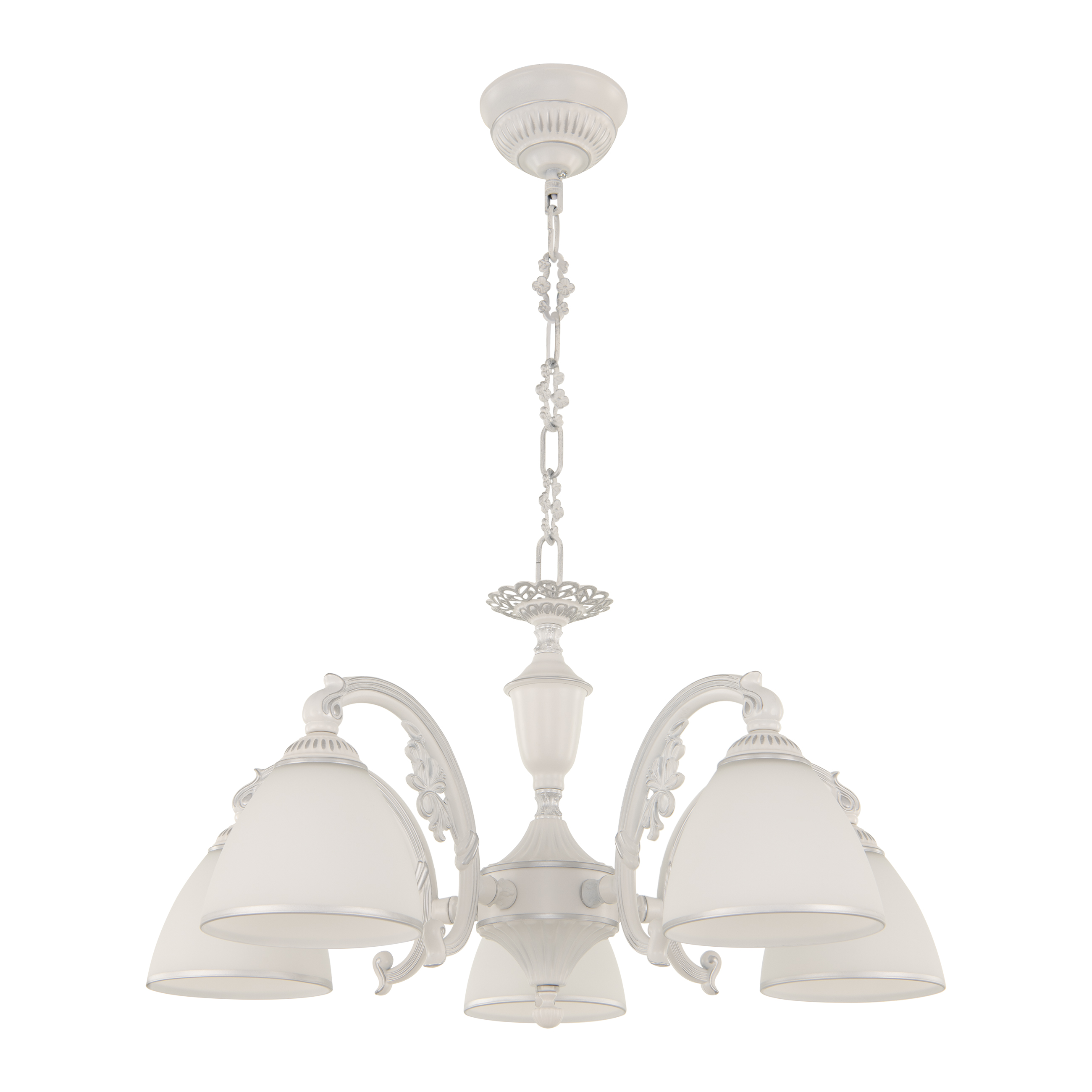 Люстра с плафонами 341837/5 WT+SL Arte Milano